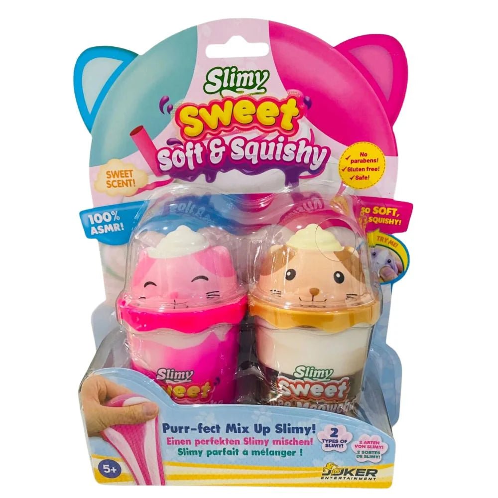 SLIMY SOFT and SQUISHY TWIN pack in BLISTERCARD - Premium for Kids in Qatar | Toysaro.com